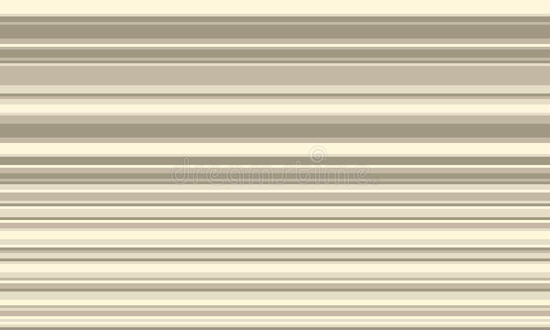 Subtle horizontal stripes in calming beige and taupe tones create a sophisticated, minimalist background vector illustration
