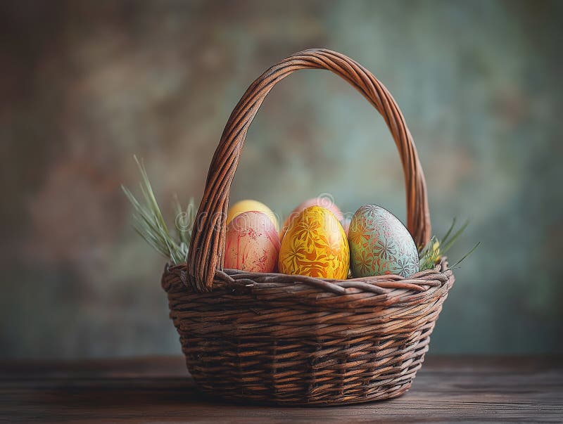 Subtle pastel-colored Easter stock photos