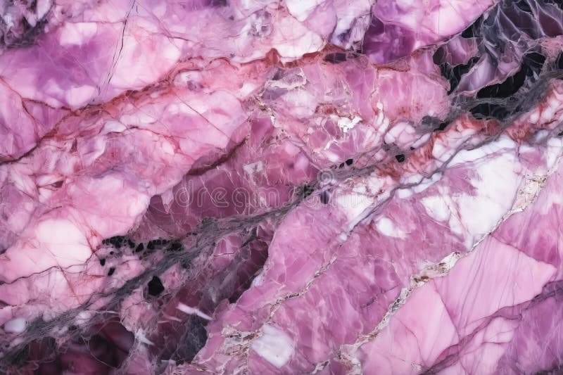 Subtle Soft Luxury Pink Purple Marble Background. Generative AI