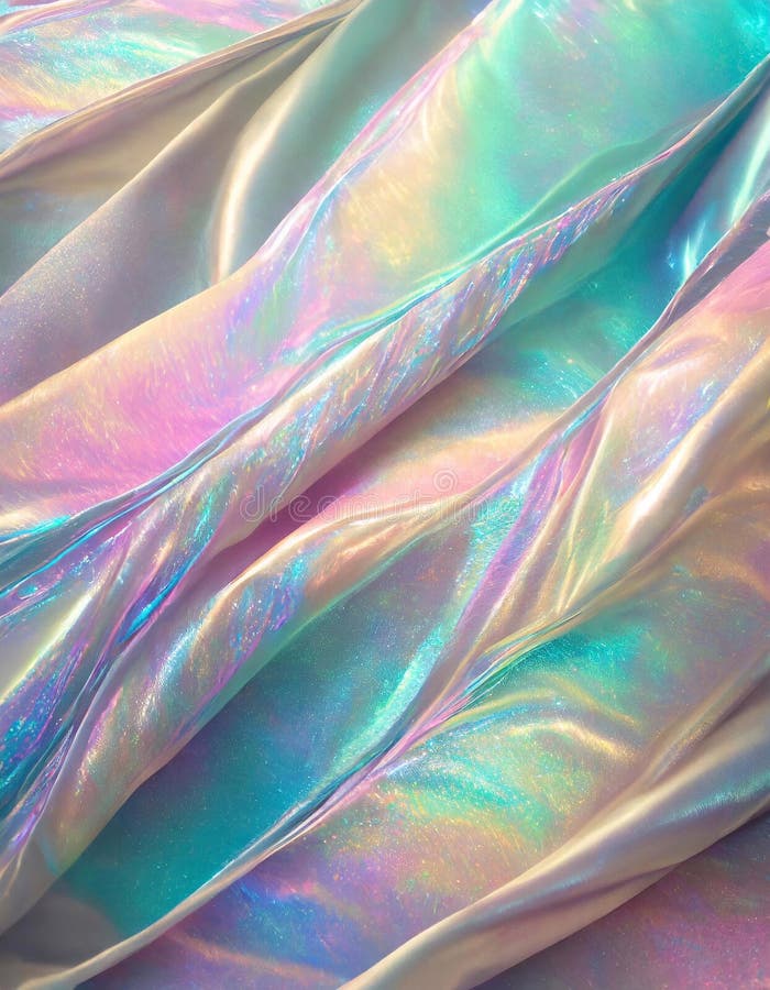 Subtle yet vibrant, the pastel-colored neon fabric creates a unique backdrop. vector illustration