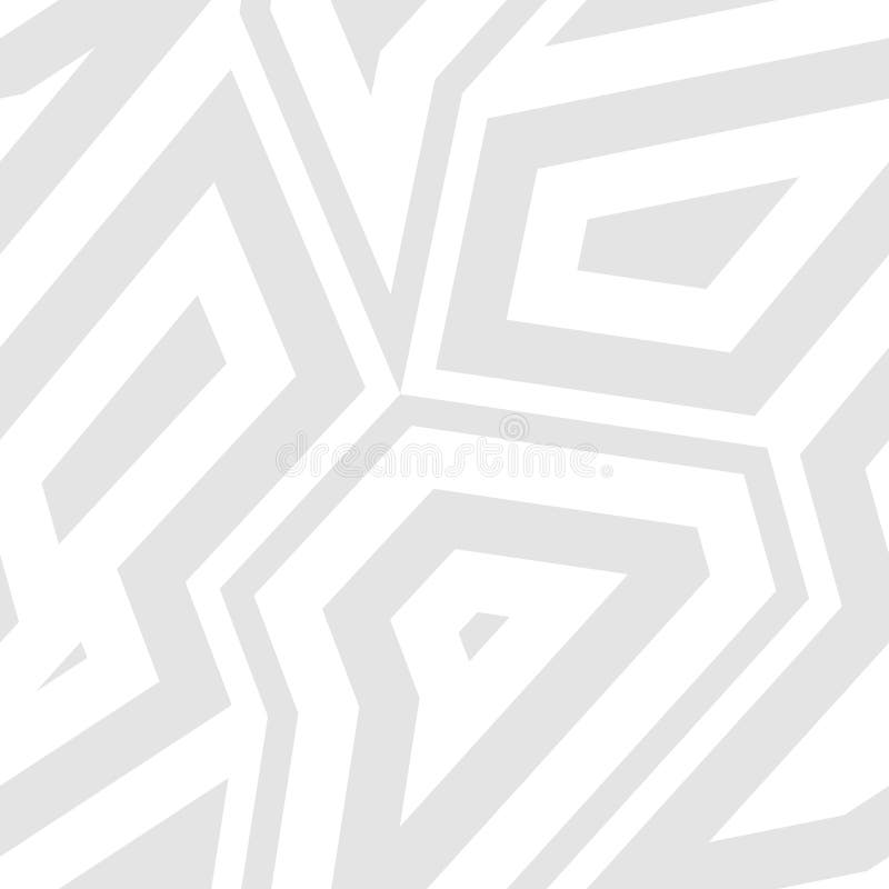 Subtle white and gray geometric seamless pattern. Vector abstract background royalty free illustration Subtle white and gray geometric seamless pattern. Vector abstract background royalty free illustration