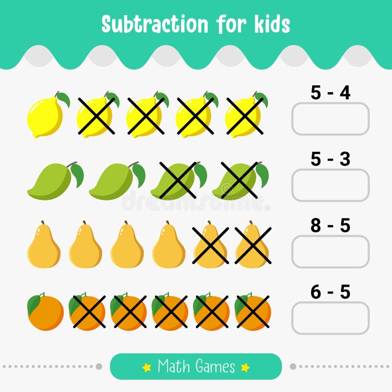 Vetores de Um Conjunto De Jogos Matemáticos Jogo Educacional De