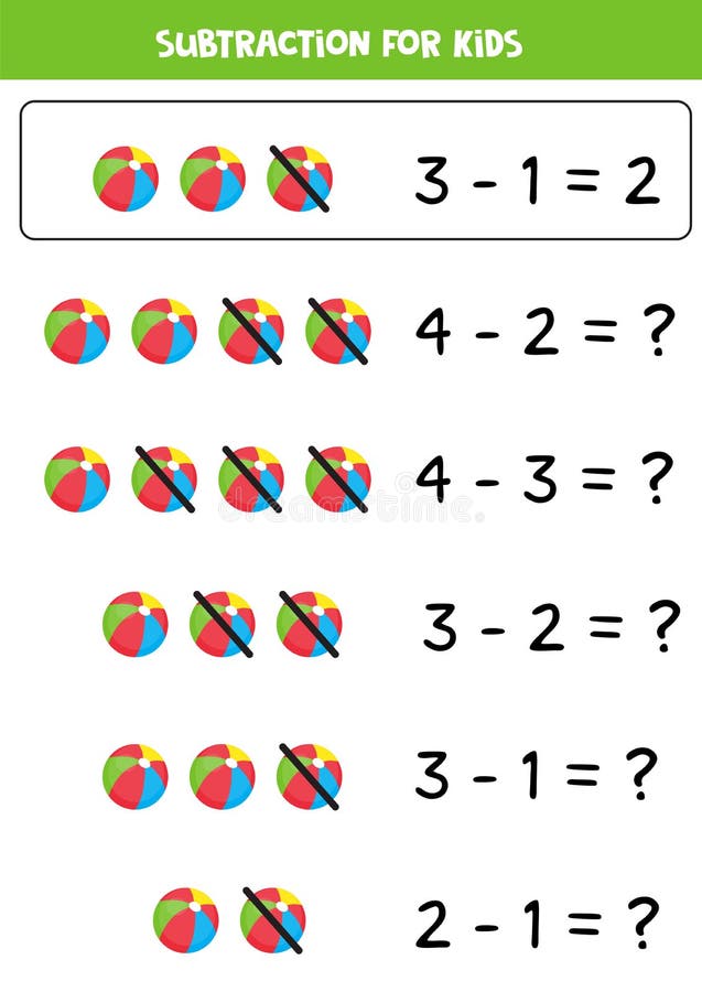 adição com sorvetes de desenho animado. jogo de matemática para crianças.  2248938 Vetor no Vecteezy