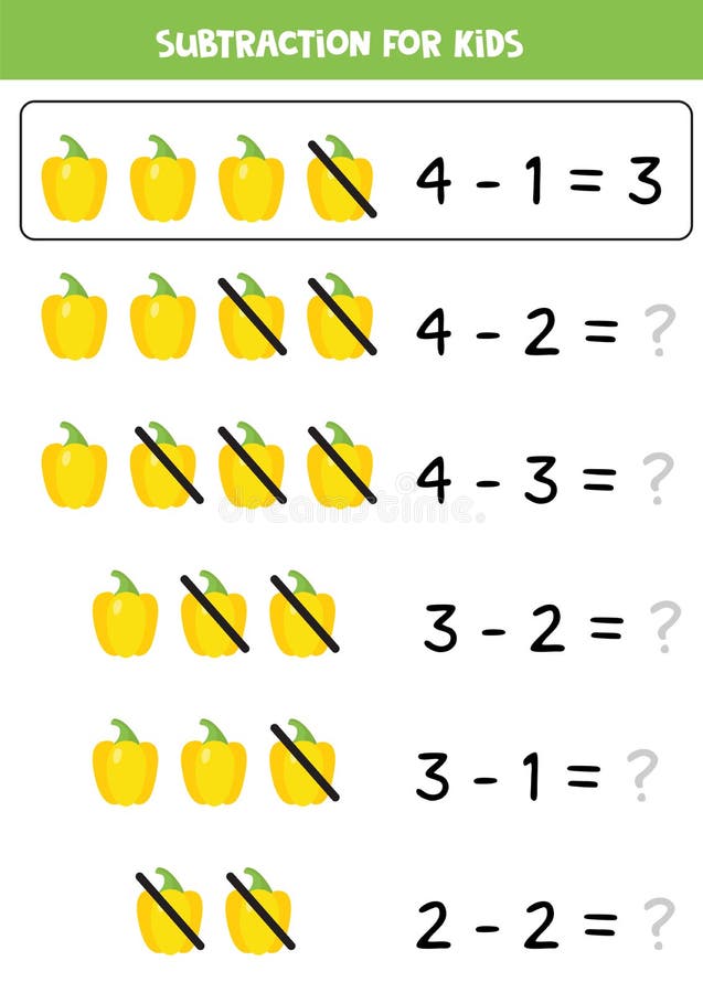 adição com sorvetes de desenho animado. jogo de matemática para crianças.  2248938 Vetor no Vecteezy