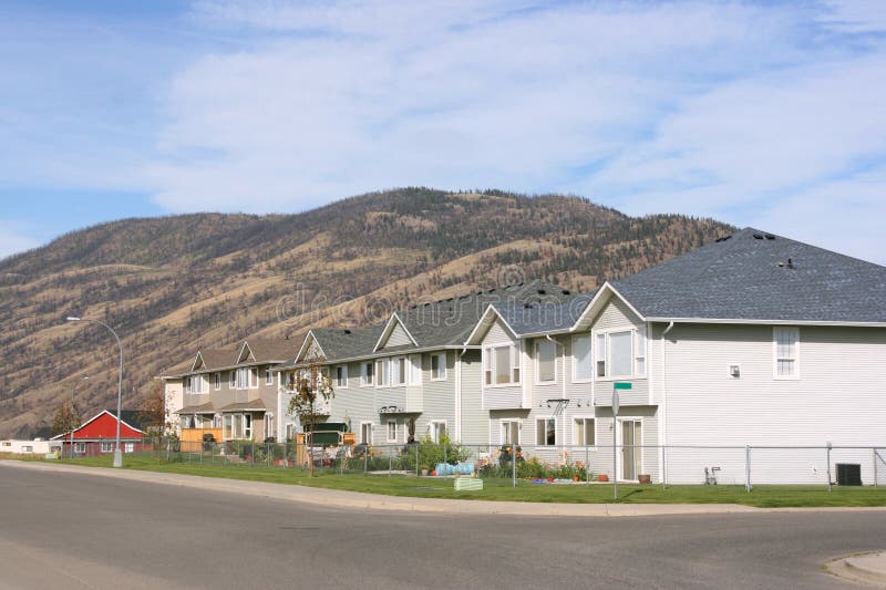 Suburban area stock photo. Image of residential, street 14406734