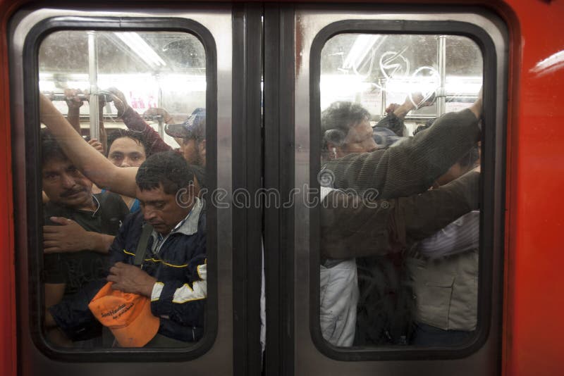 Subway of the Mexico city royalty free stock photography Subway of the Mexico city royalty free stock photography