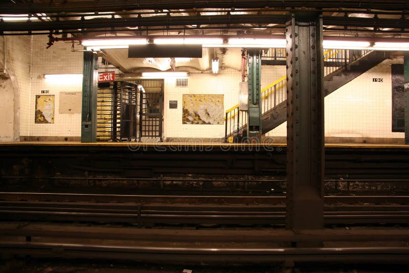 Subway Station stock photography