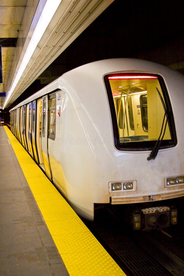 Subway station train royalty free stock images