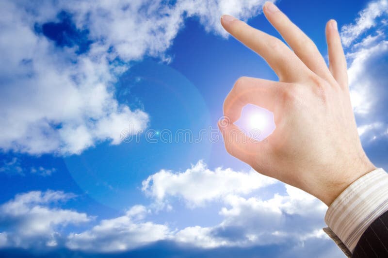 Success in business conceptual image. stock photos