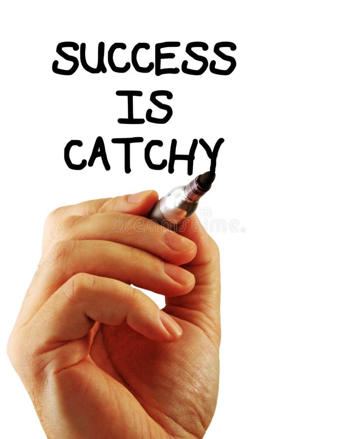 Success is catchy stock photo. Image of board, letter 12153870