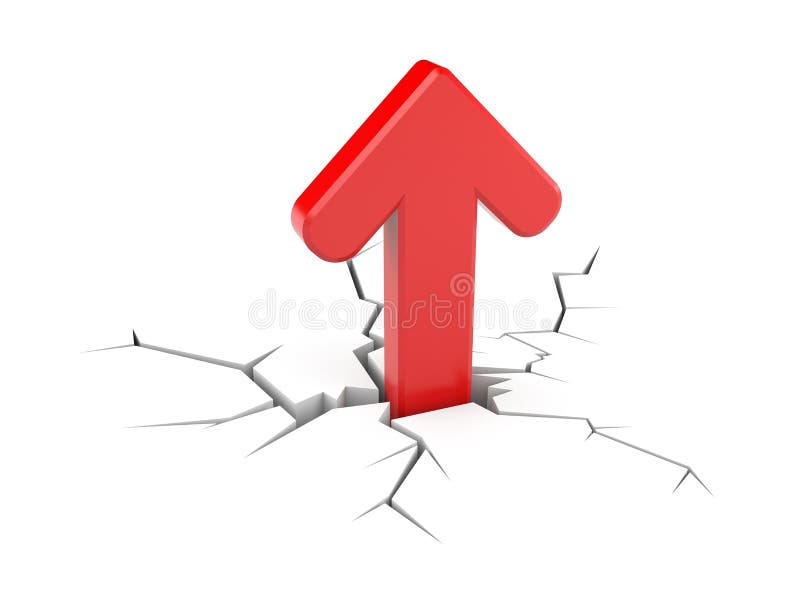 Success metaphor vector illustration