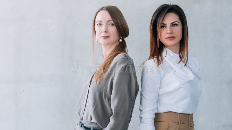 Successful business ladies lifestyle strong team royalty free stock photography Successful business ladies lifestyle strong team royalty free stock photography