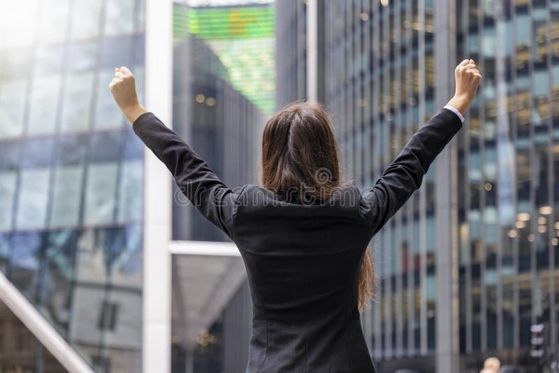 Successful business woman concept royalty free stock photos Successful business woman concept royalty free stock photos