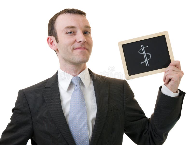 Successful businessman royalty free stock photos