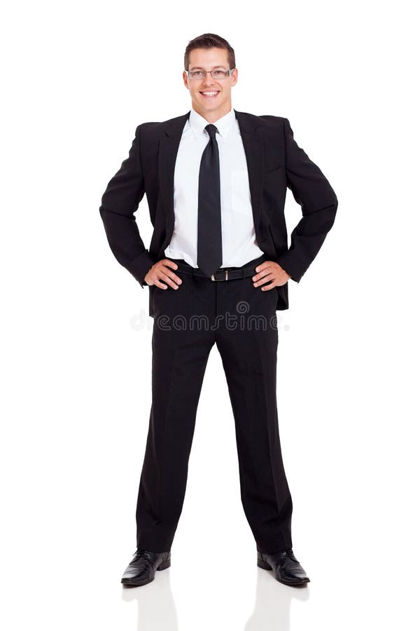 Successful businessman portrait stock photography