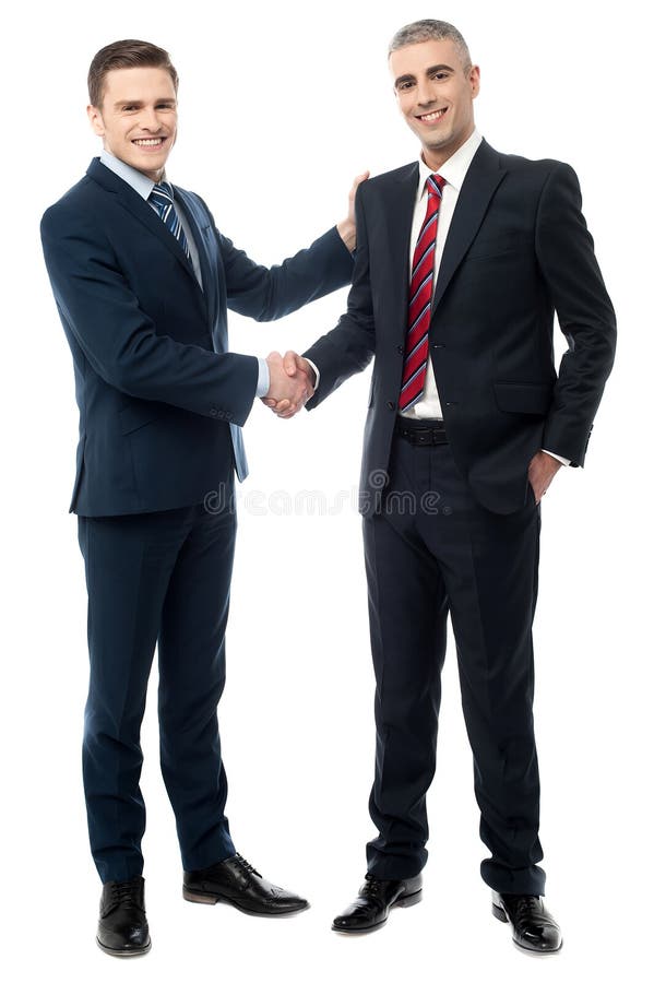 Successful Businessmen Shaking Hands Stock Image - Image of business ...