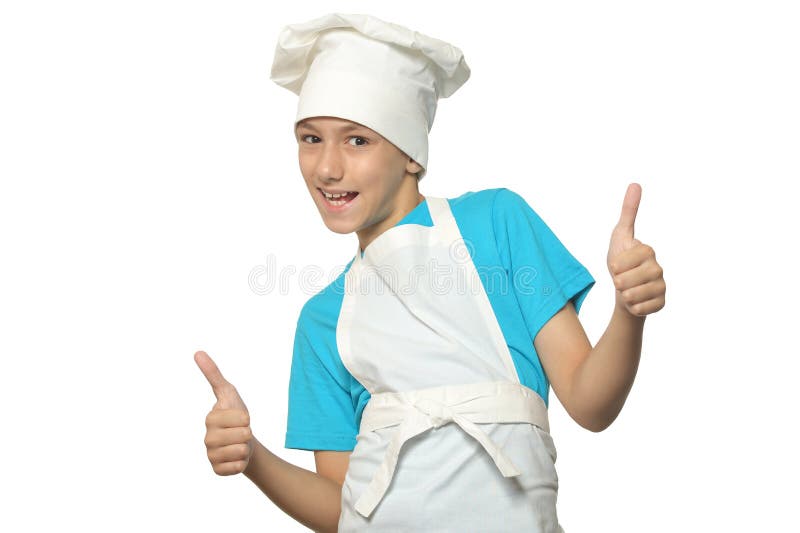 Successful kitchen boy stock image. Image of restaurant 43396769