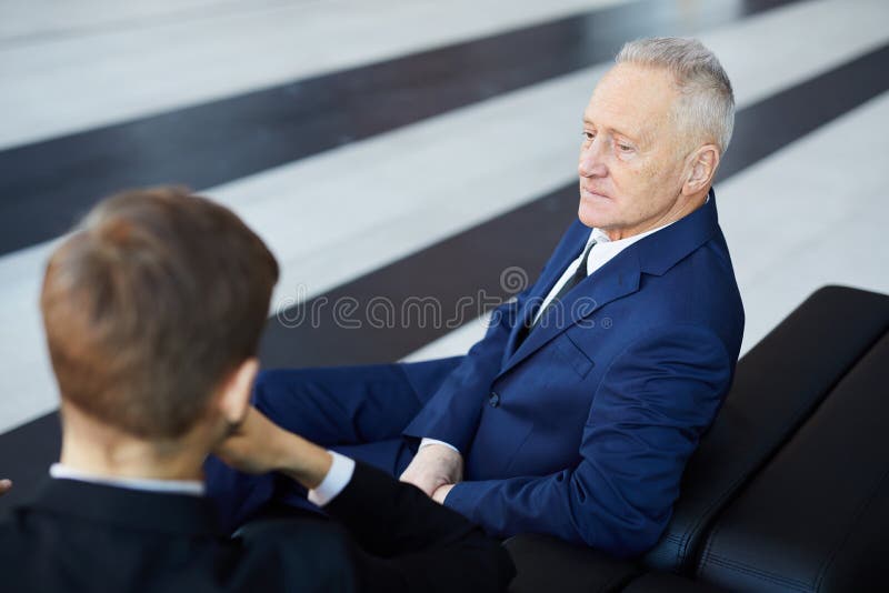 Succesvolle rijpe zakenman stock foto Succesvolle rijpe zakenman stock foto