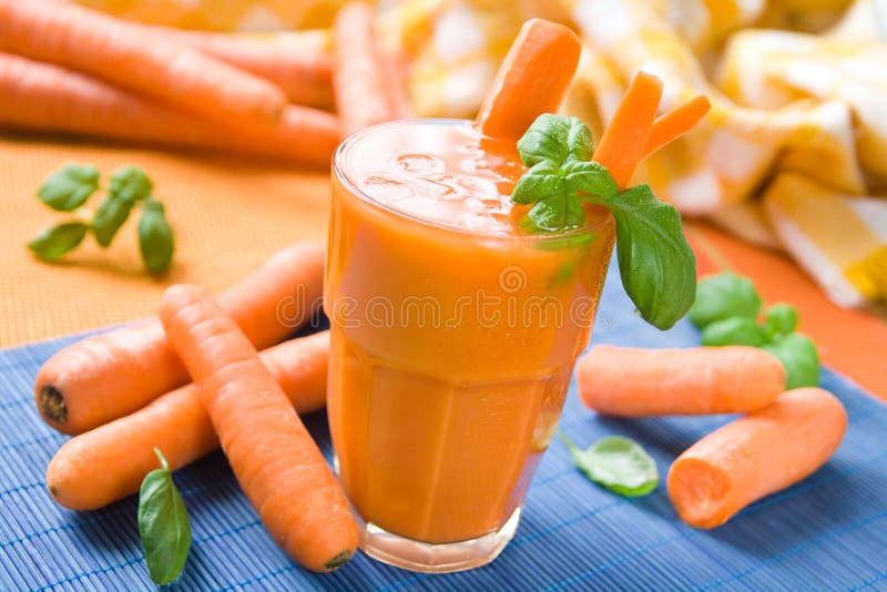 Suco de cenoura