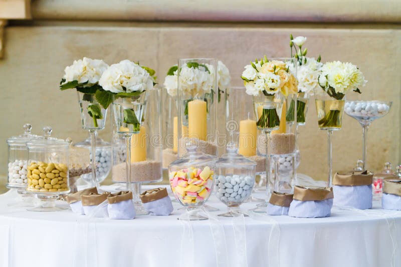 sucrerie de mariage photos stock sucrerie de mariage photos stock