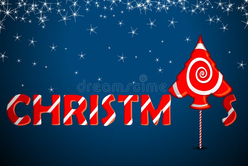 Sucrerie de Noël illustration stock Sucrerie de Noël illustration stock