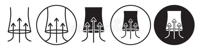 Suction Icon vector set collection for web vector illustration