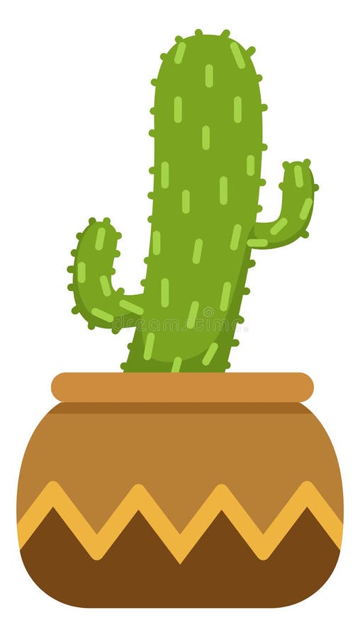 Estilo De Desenho Animado Do ícone Do Cactus Ilustração do Vetor -  Ilustração de objeto, nave: 181700609