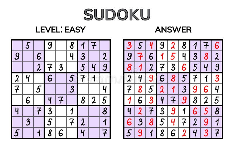 Sudoku. mosaico matemático de crianças e adultos. quadrado mágico. jogo de  lógica. rebus digital. planilha de entretenimento pré-escolar do jogo de  sudoku de crianças educacionais de ilustração vetorial. quebra-cabeça para  impressão.