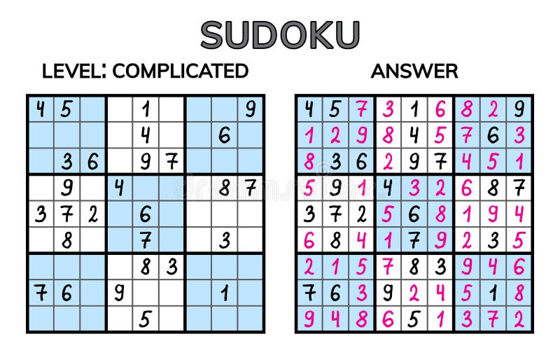 mosaico de sudoku para crianças. quadrado mágico. jogo de lógica.  ilustração vetorial 10171792 Vetor no Vecteezy