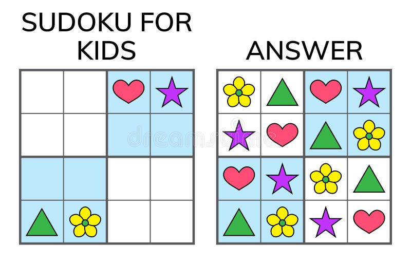 Bebê Sudoku Com Material Escolar Ilustração do Vetor - Ilustração de globo,  aprendizagem: 191917456