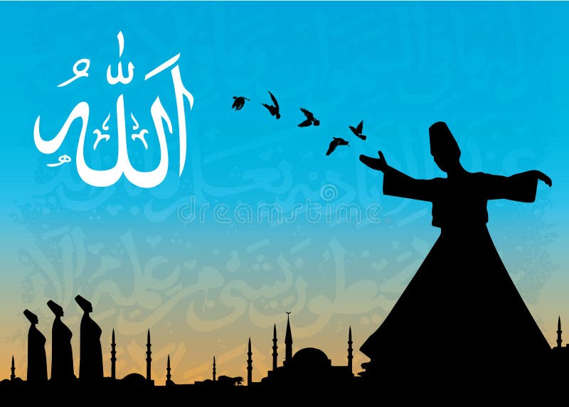 Sufism royalty free illustration Sufism royalty free illustration
