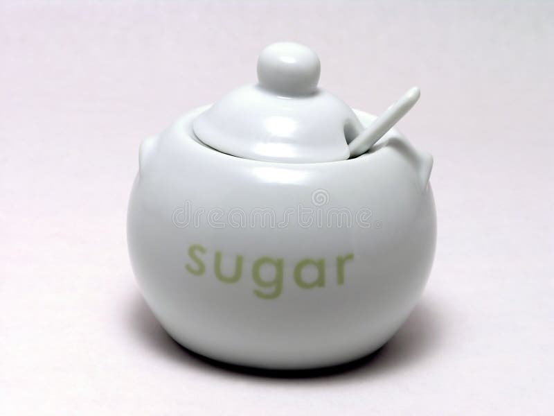 Sugar bowl 1 stock image. Image of calories, morning, diet 1769547