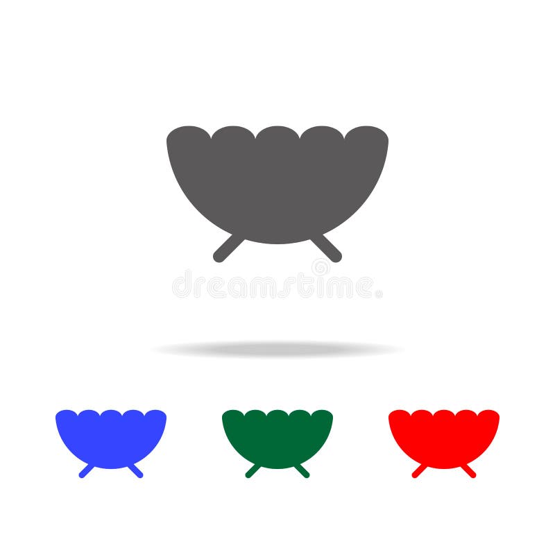 Sugar Bowl Icon. Elements in Multi Colored Icons for Mobile Concept and