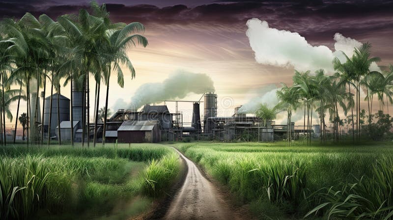 Sugar cane factory
