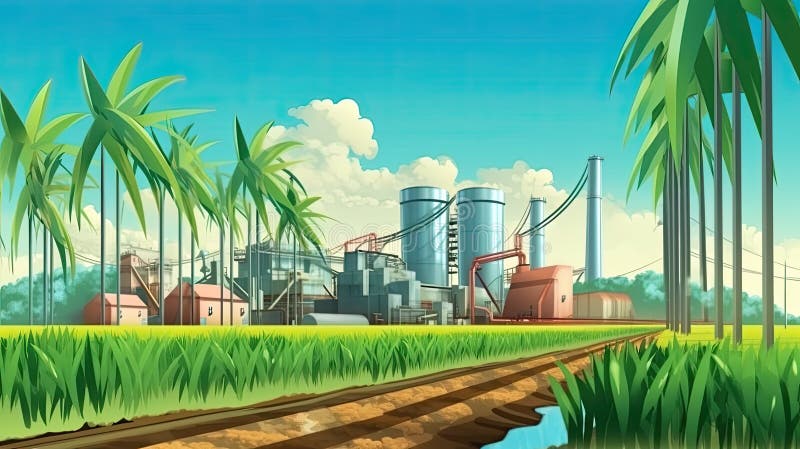 Sugar cane factory