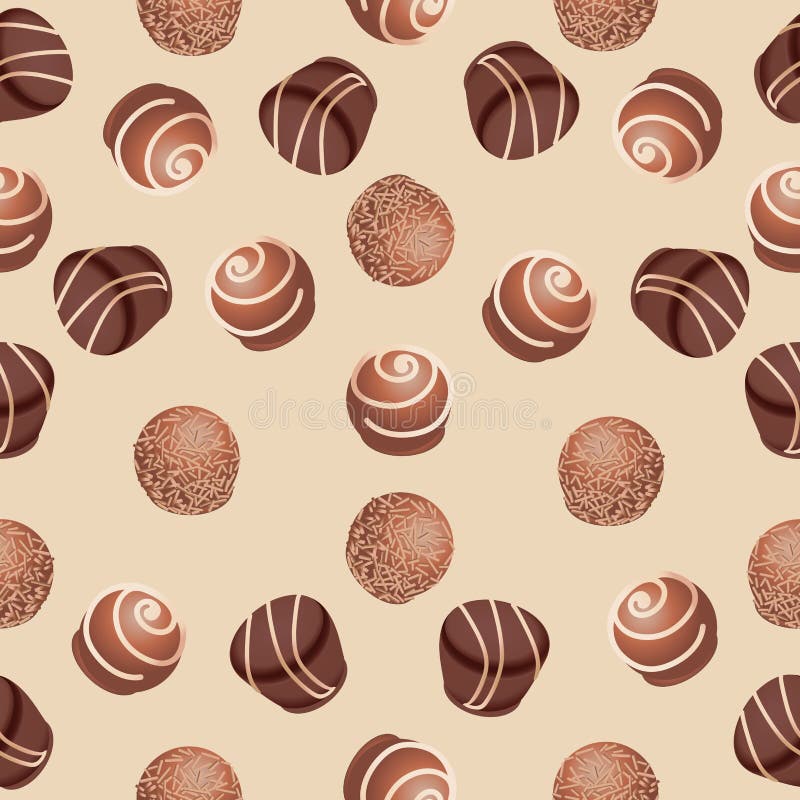 Sugar-coated Bonbons Nahtloses Muster stock abbildung Sugar-coated Bonbons Nahtloses Muster stock abbildung