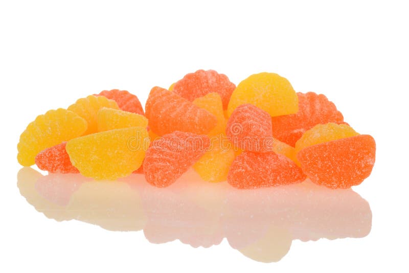 Orange slice sugar candy stock image. Image of food, sweet 3290903