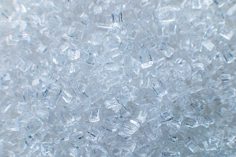 Sugar Crystals. Great Zoom, Extreme Macro. for Illustration, Texturing