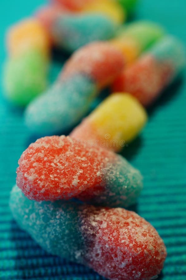 Sugar gums stock image. Image of worm, shape, sugar, sweetness 49631767