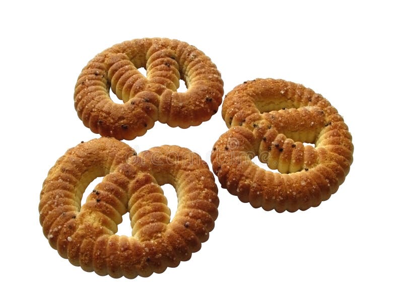Pretzels stock photo. Image of junk, star, shaped, munch 7392292