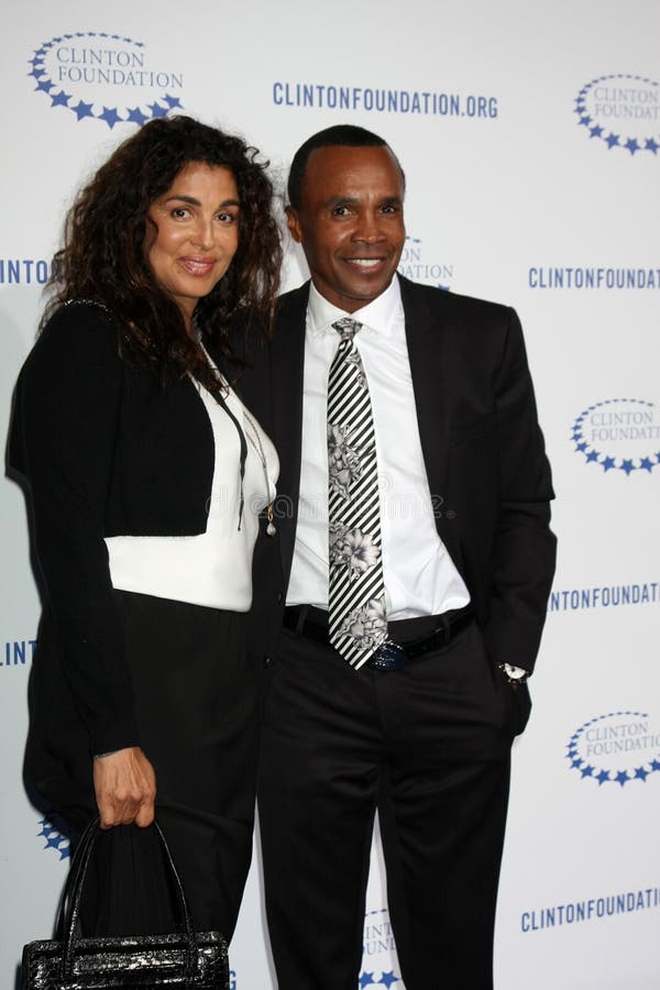 LOS ANGELES - OCT 14: Sugar Ray Leonard arriving at the Clinton Foundation Decade of Difference Gala at the Hollywood Palladium on October 14, 2011 in Los Angelees, CA. LOS ANGELES - OCT 14: Sugar Ray Leonard arriving at the Clinton Foundation Decade of Difference Gala at the Hollywood Palladium on October 14, 2011 in Los Angelees, CA