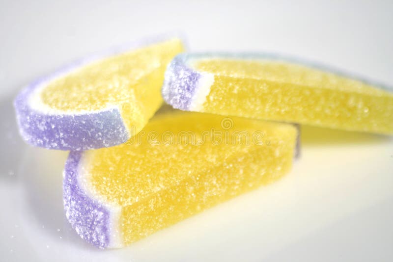 Sugar slices stock image. Image of gelatin, coated, fruit 3290833