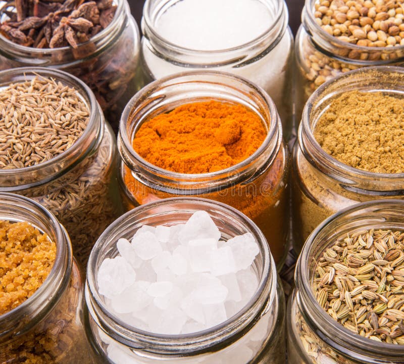 Sugar And Spice Bl Sugar and Spices III stock image. Image of indian, green - 40543739