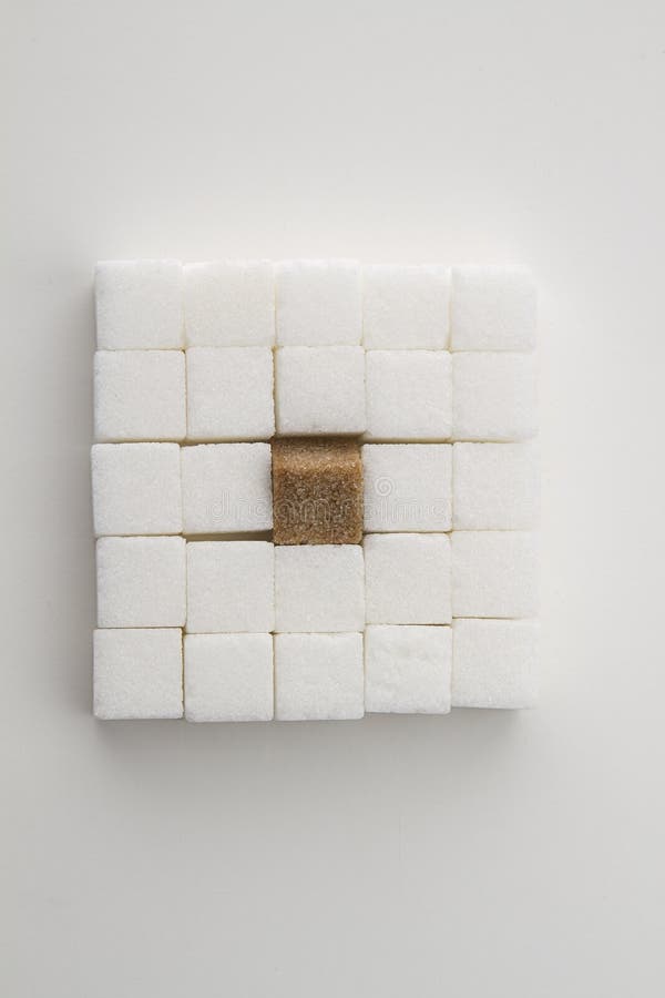 Sugar square stock photo. Image of brown, ingredient 24572842