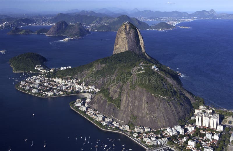 Sugarloaf góra Rio De Janeiro, Brazylia - fotografia royalty free Sugarloaf góra Rio De Janeiro, Brazylia - fotografia royalty free