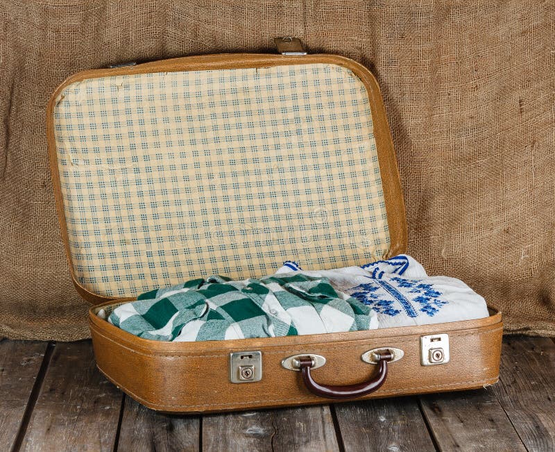Retro suitcase stock photo. Image of suitcase, used, vintage 25163942
