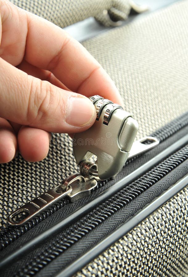 Suitcase combination lock