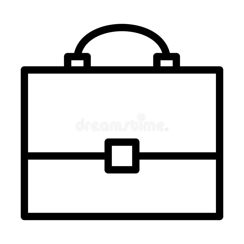 Suitcase Icon stock vector. Illustration of document 218713521