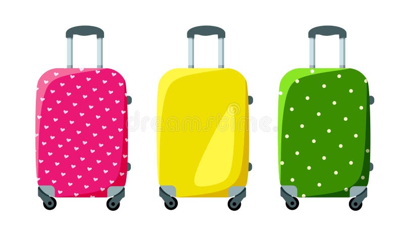 Suitcases with Wheels, Rolling Luggage