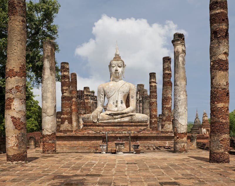 Sukhothai, Tailândia imagem de stock royalty free Sukhothai, Tailândia imagem de stock royalty free
